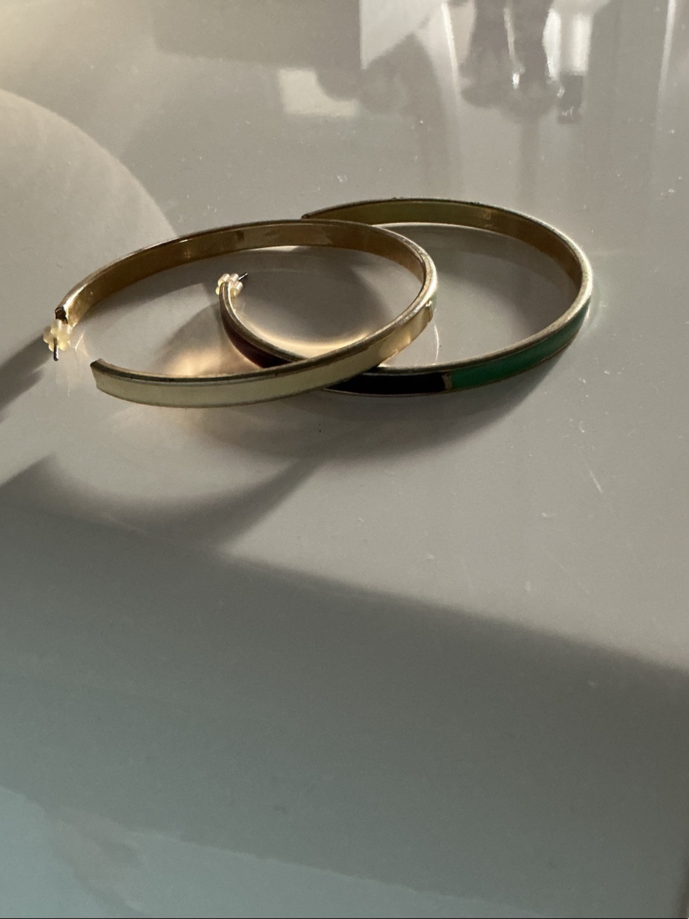Classic Gold Hoop Earrings - Women's Jewelry